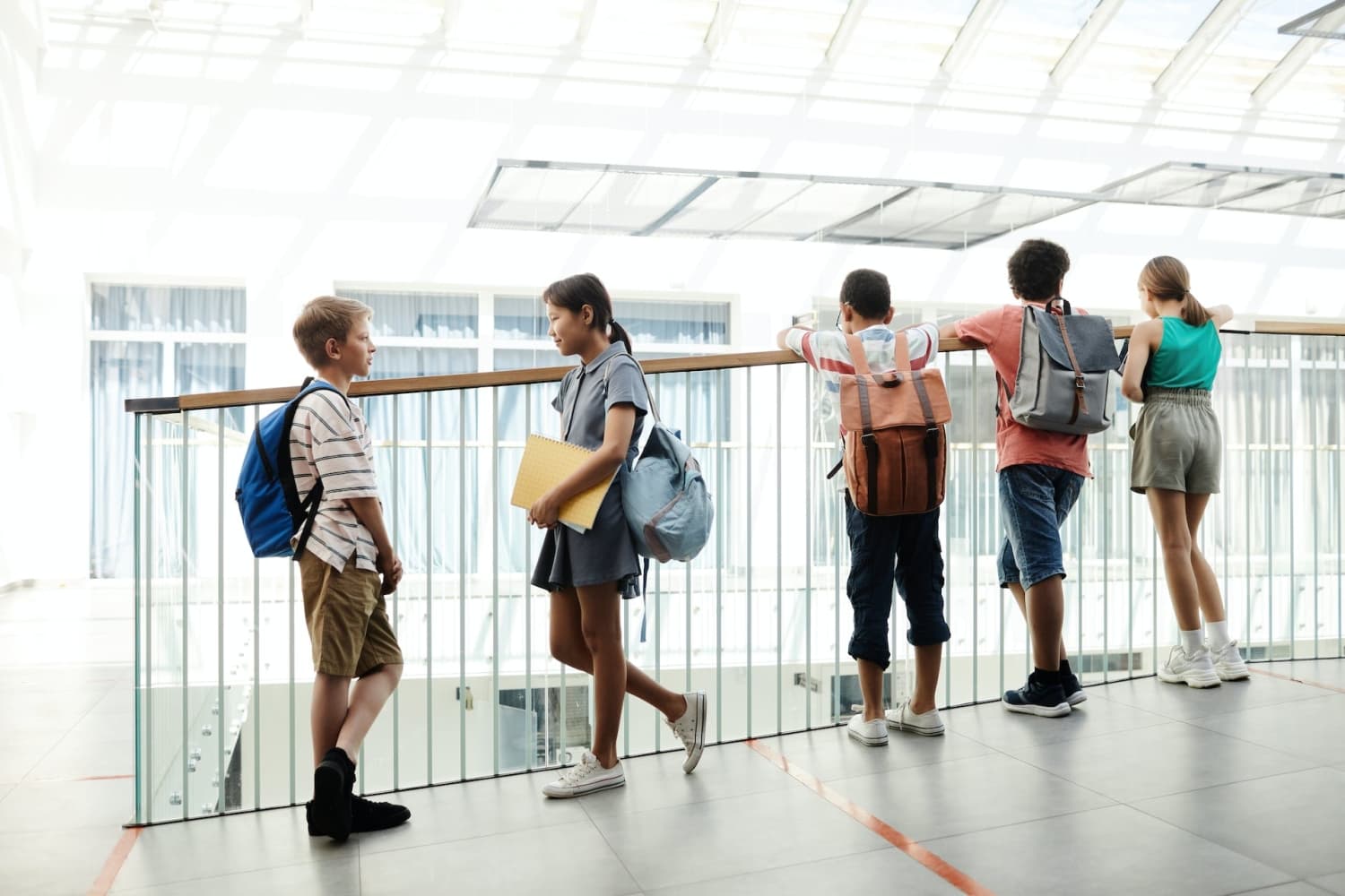 Practice with foreign students