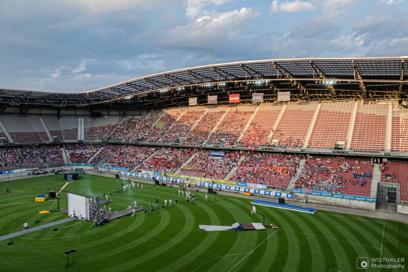 Stadium opening ceremony