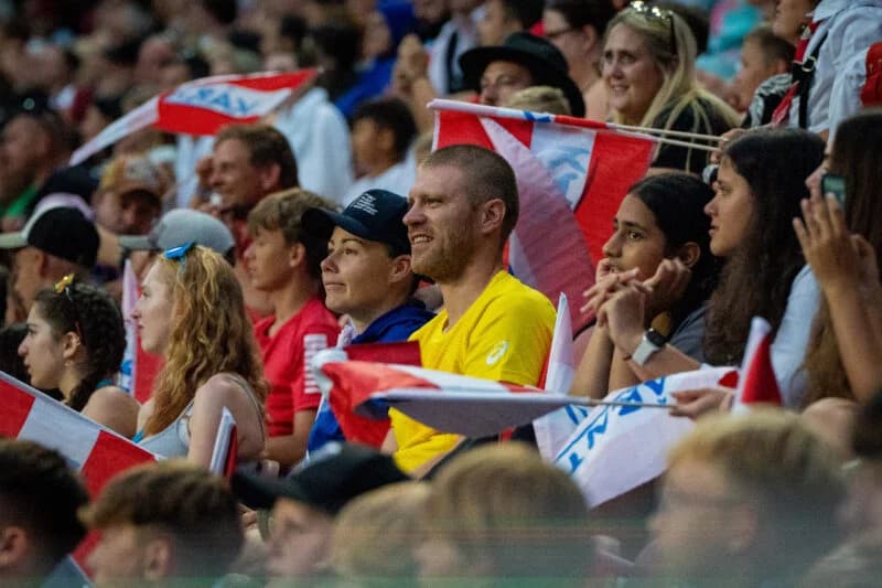 Athletes in a vehicle